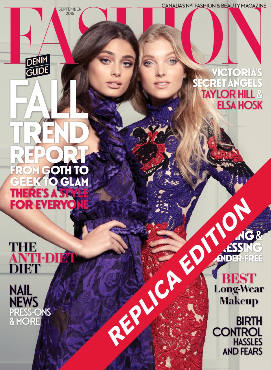 Fashion Magazine Preview Pages