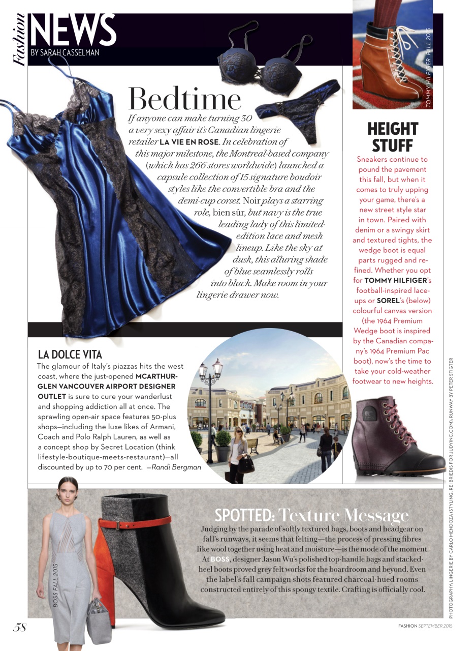 Fashion Magazine Preview Pages