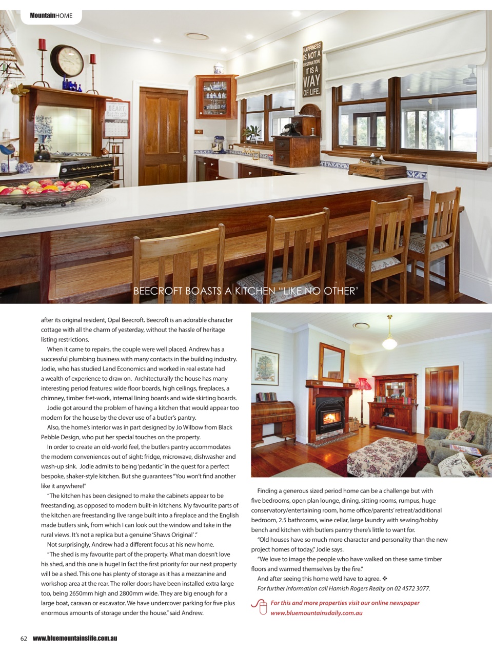 Blue Mountains Life Preview Pages