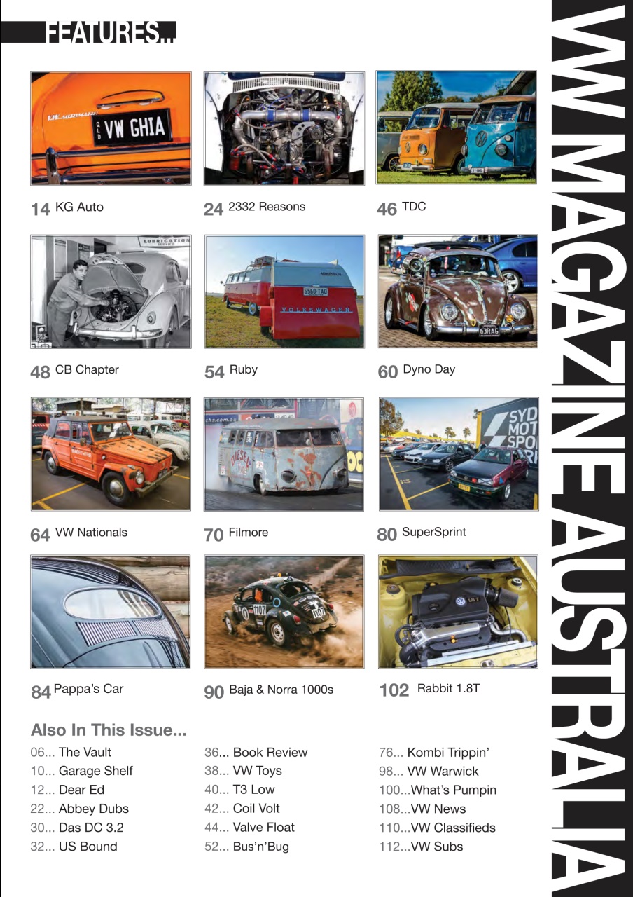 VW Magazine Australia Preview Pages
