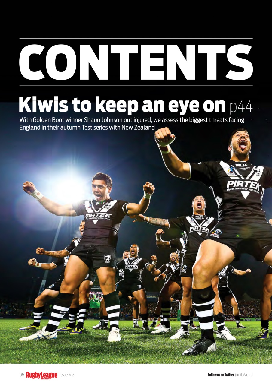 Rugby League World Preview Pages