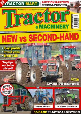 Tractor & Machinery issue Vol.21 No.11 New vs Second-Hand