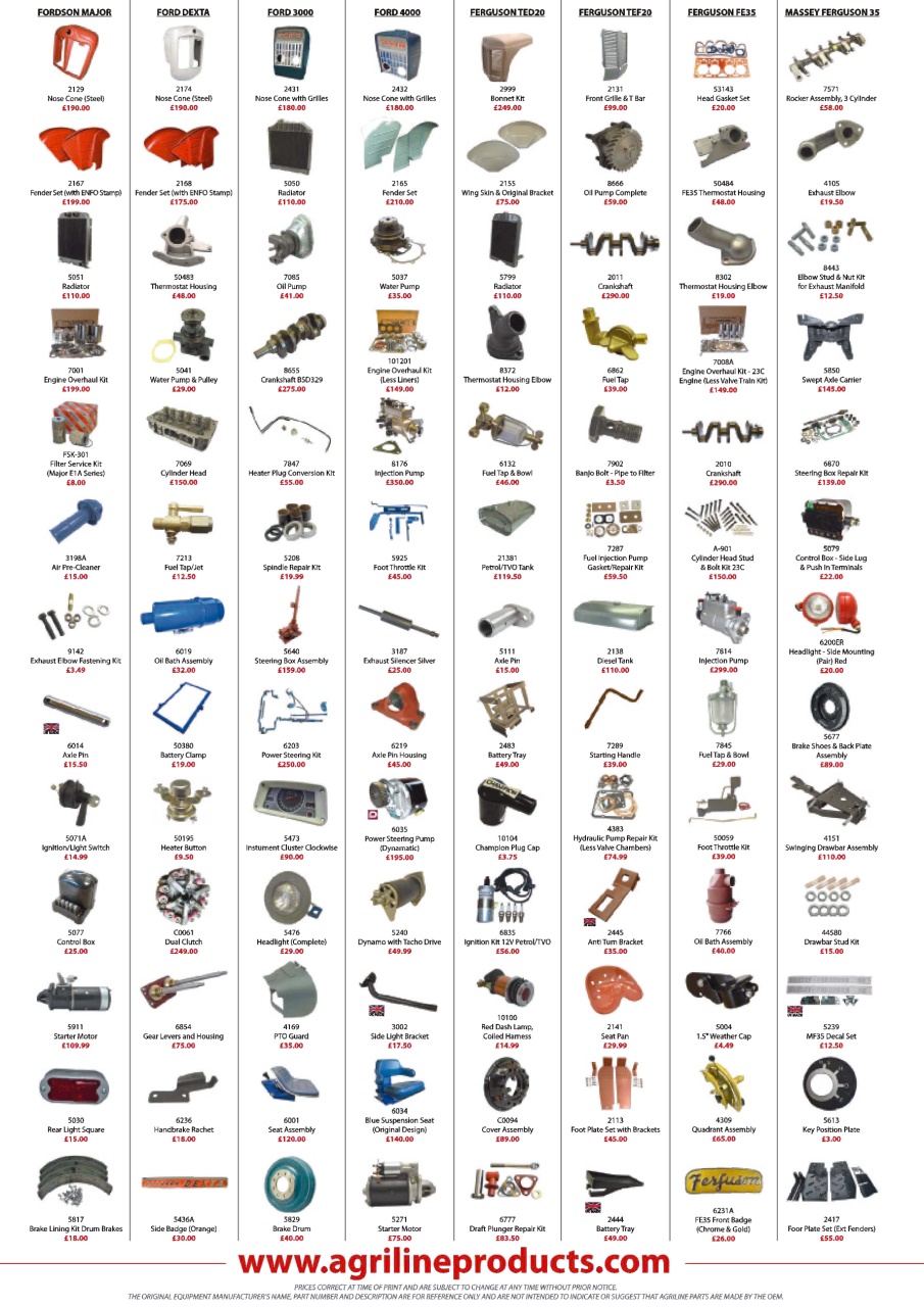 Tractor & Machinery Preview Pages