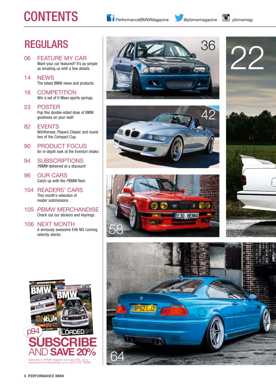 Performance BMW Preview Pages