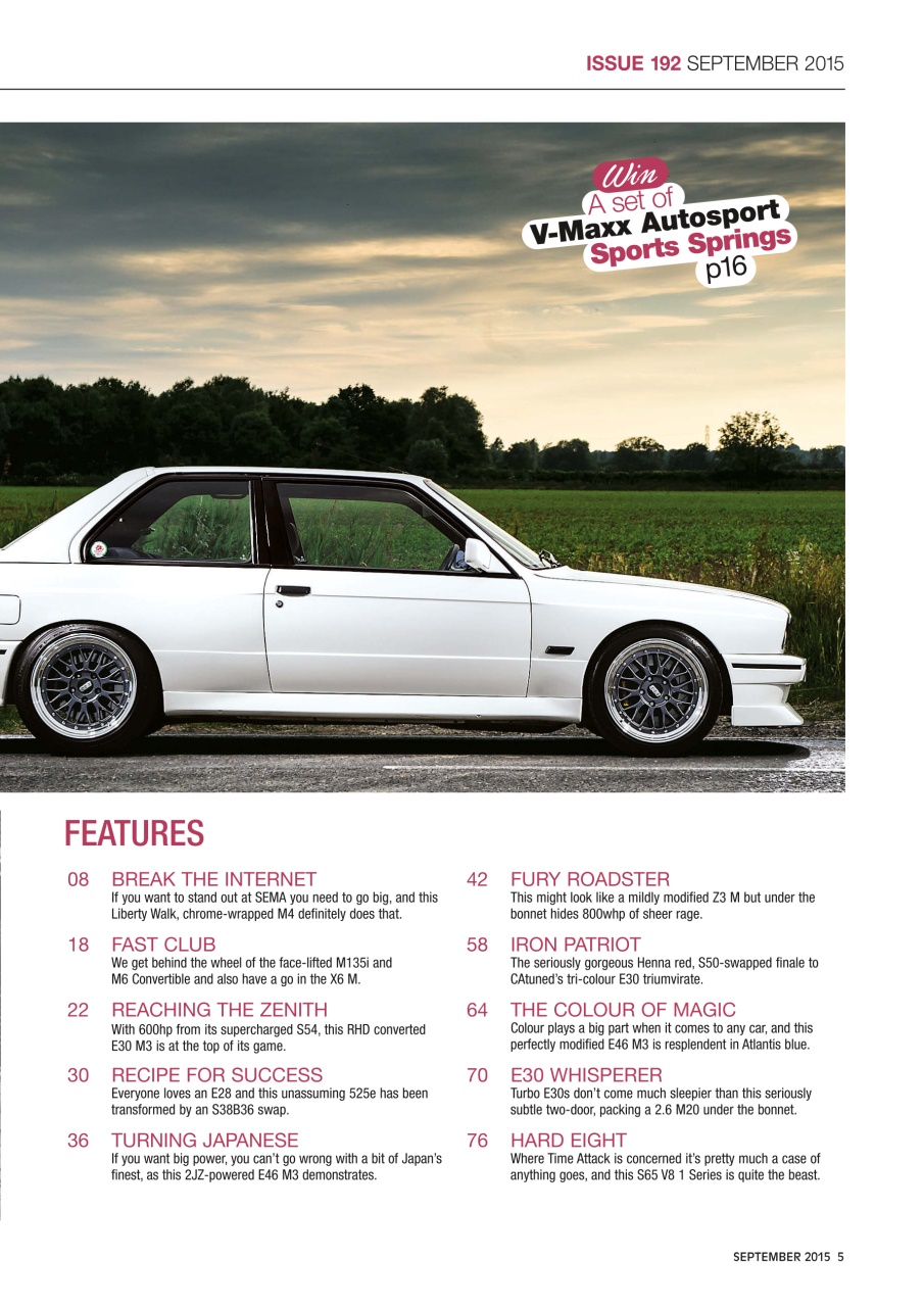 Performance BMW Preview Pages