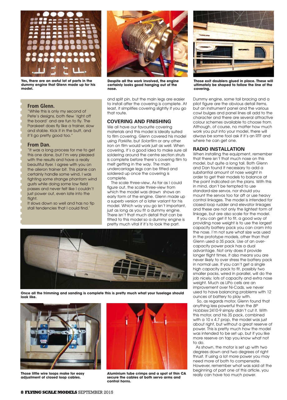 Flying Scale Models Preview Pages
