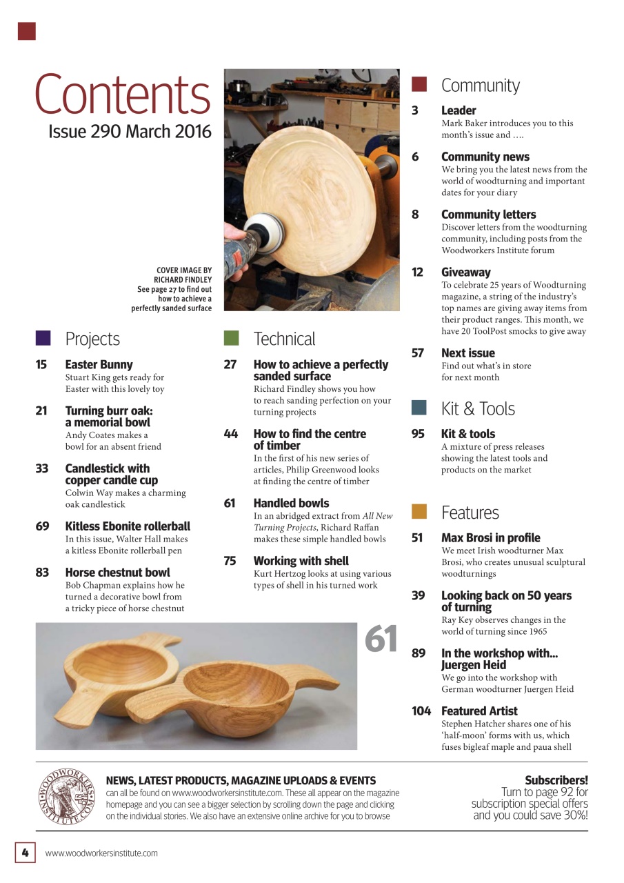 Woodturning Preview Pages