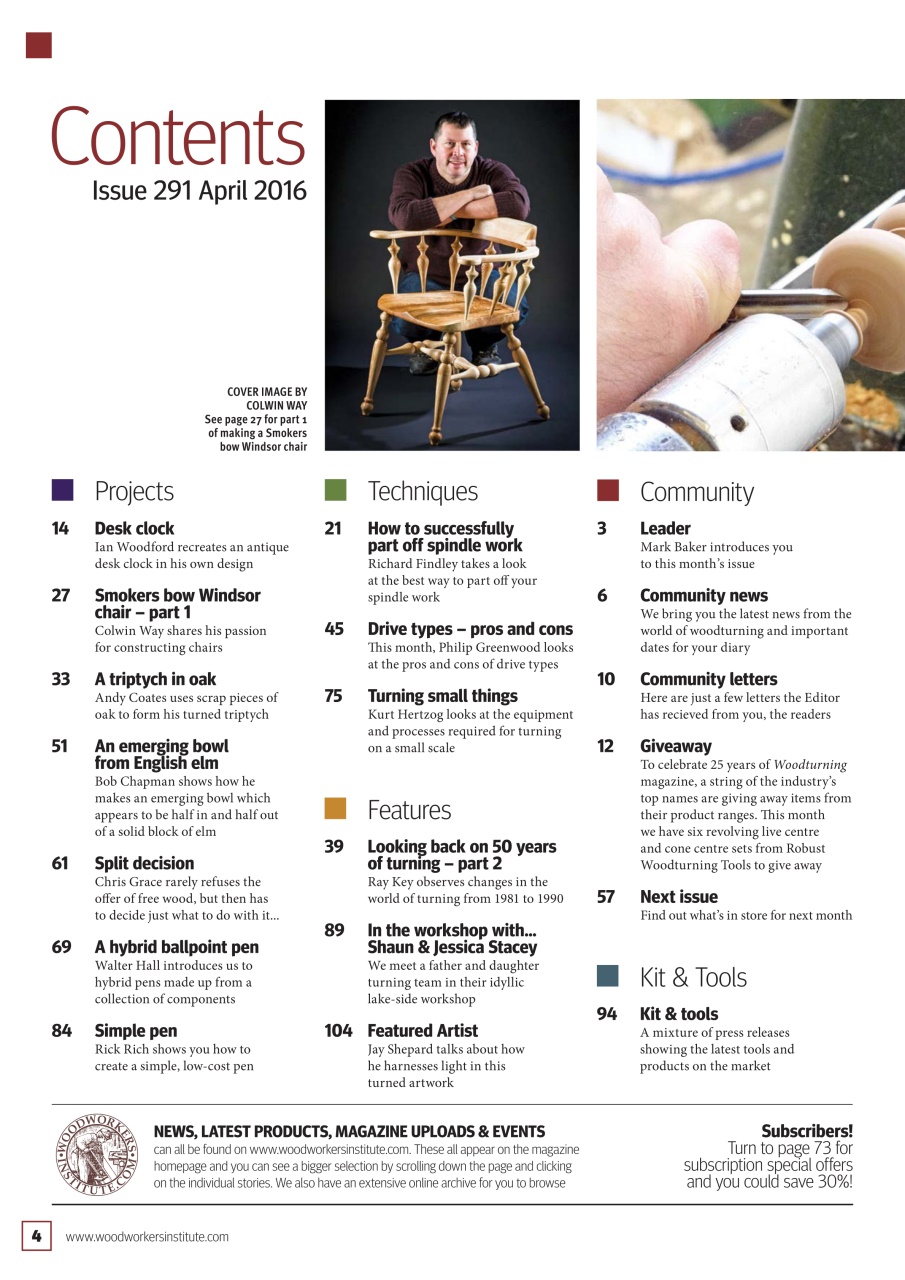 Woodturning Preview Pages