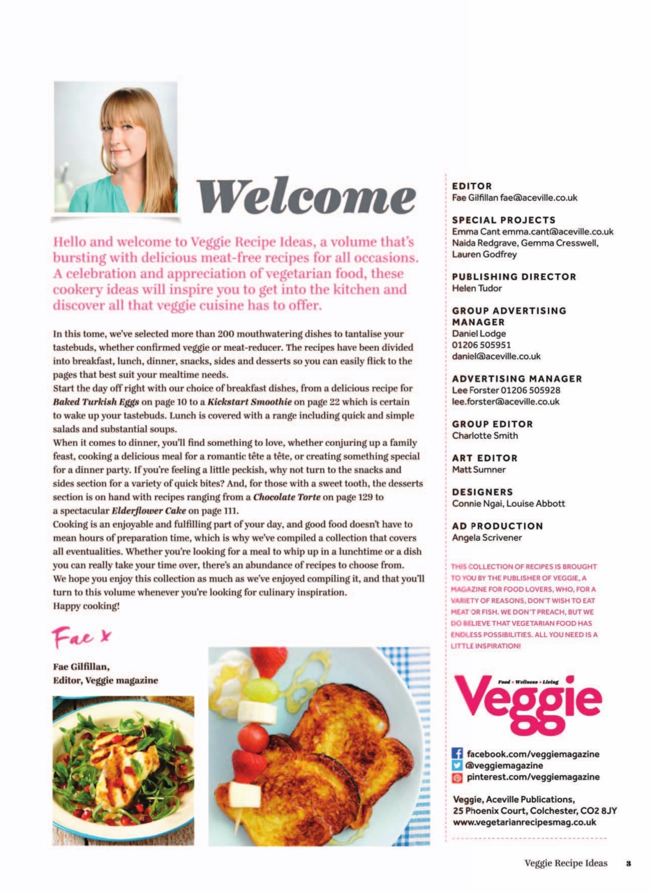 Veggie Magazine Preview Pages