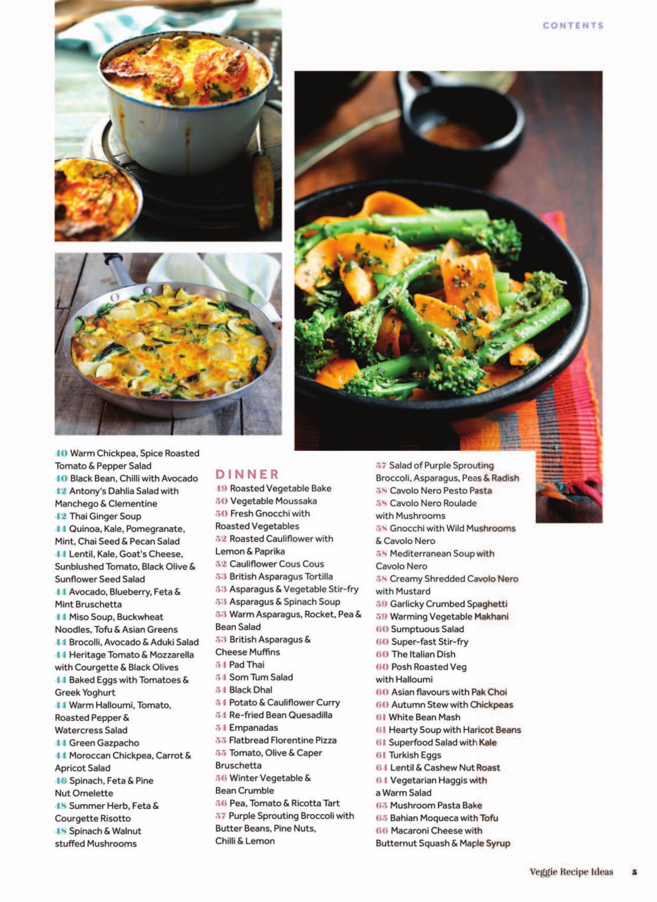 Veggie Magazine Preview Pages