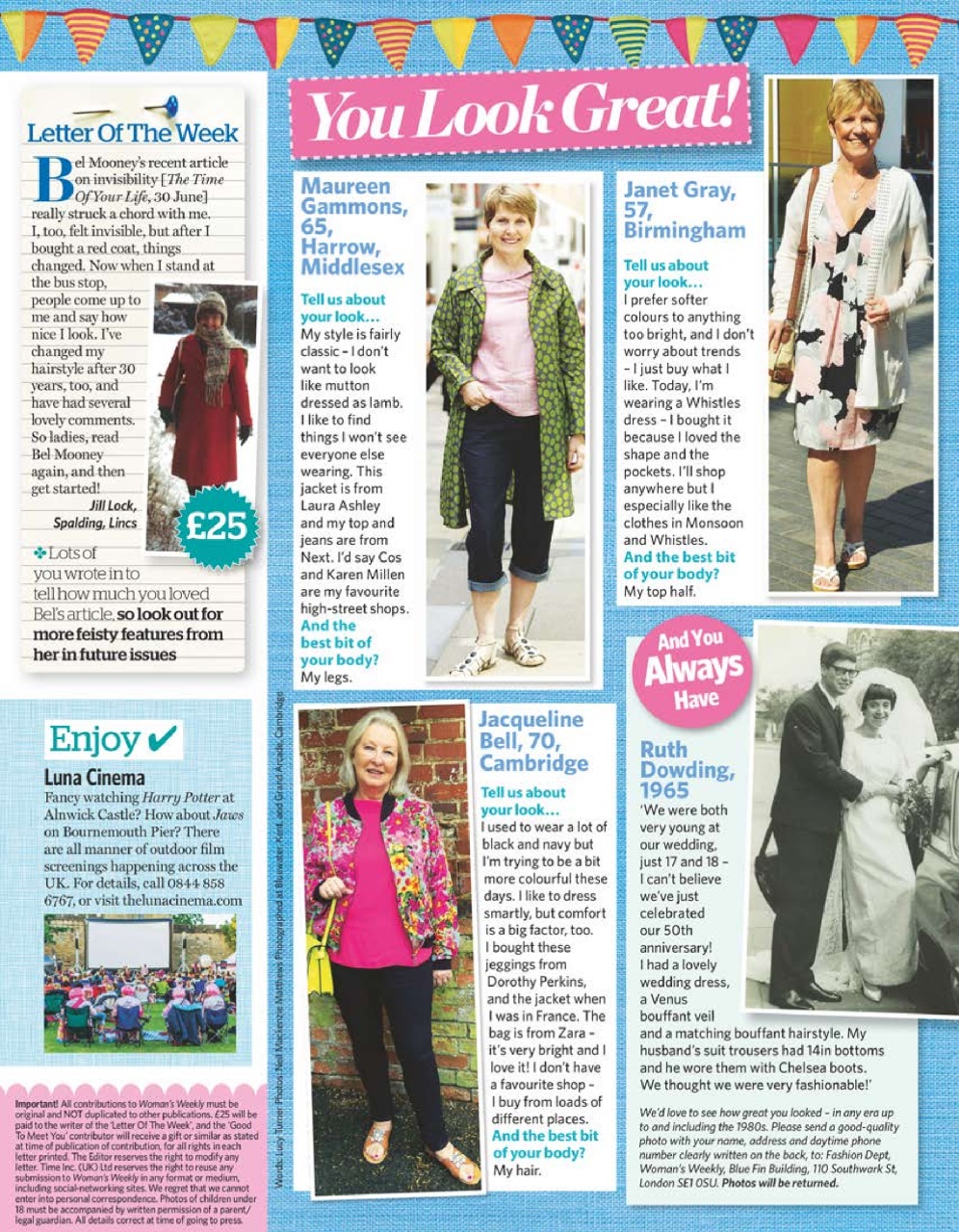 Woman's Weekly Preview Pages