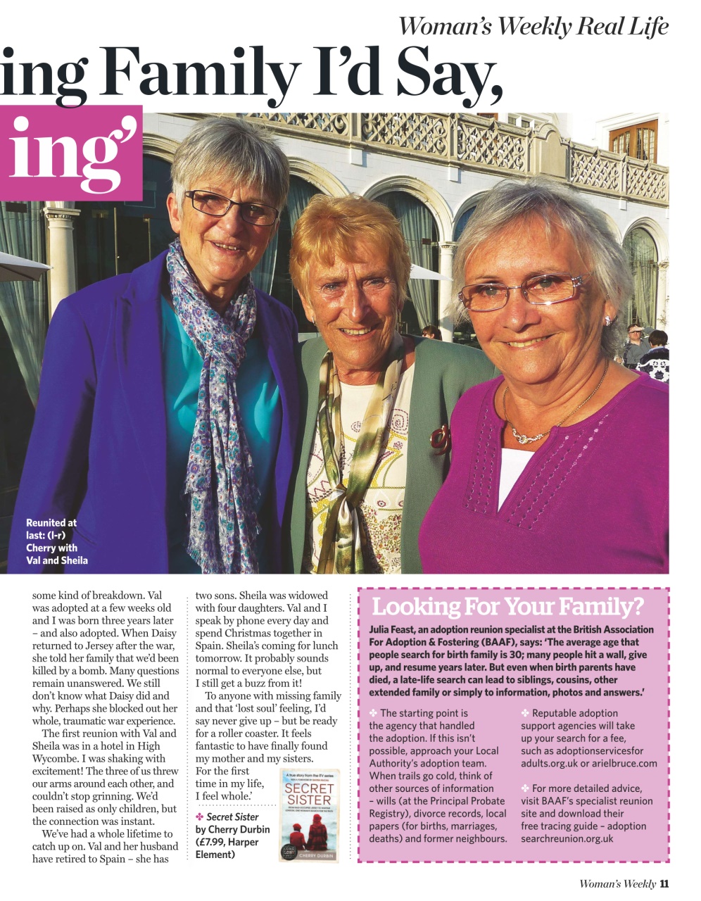 Woman's Weekly Preview Pages