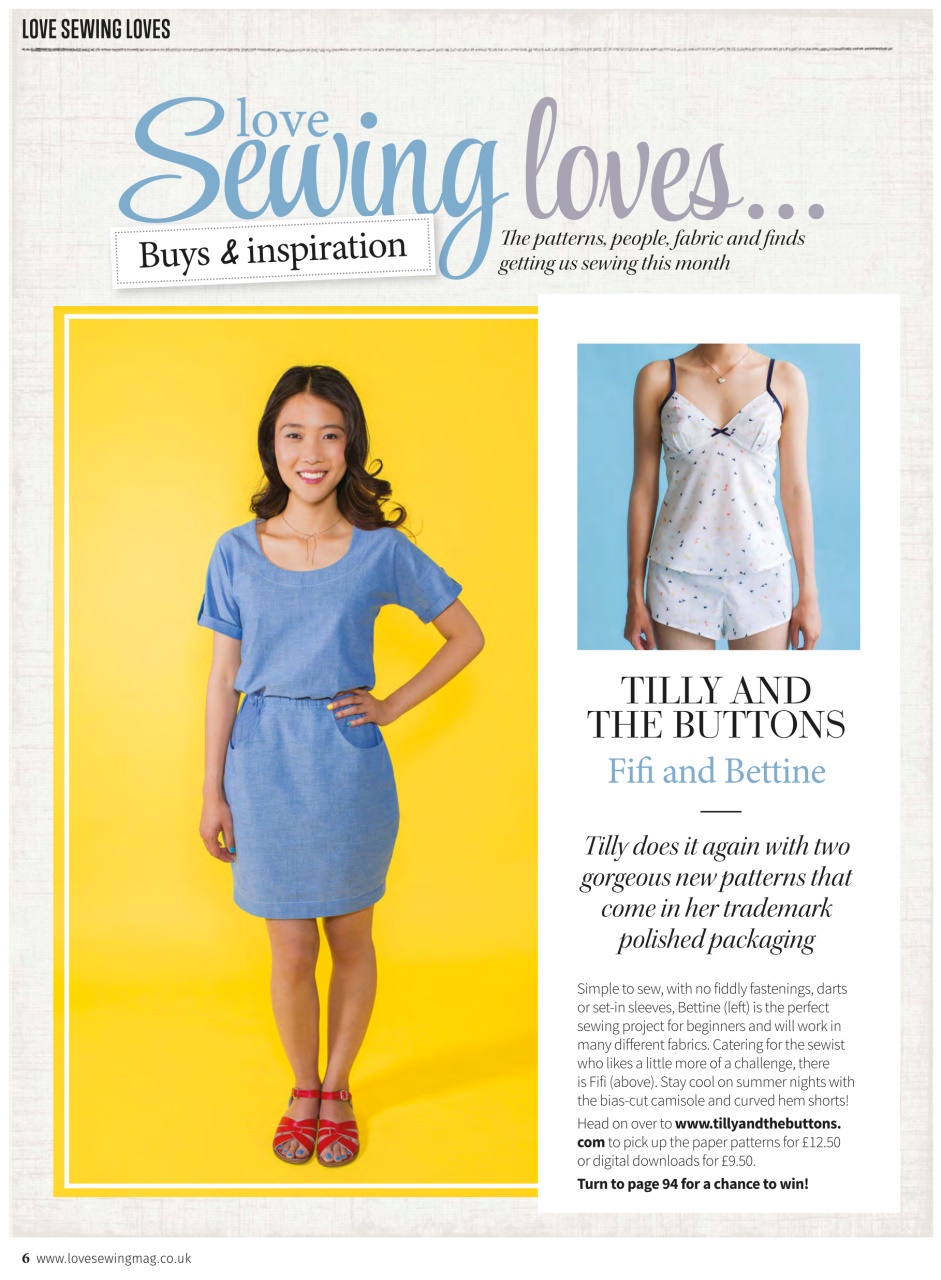 Love Sewing Preview Pages