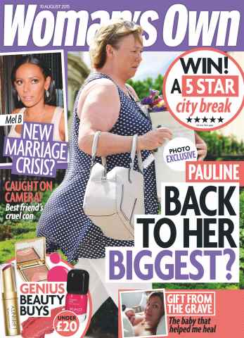Woman's Own issue 10th August 2015