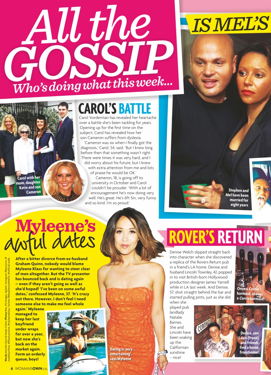 Woman's Own Preview Pages