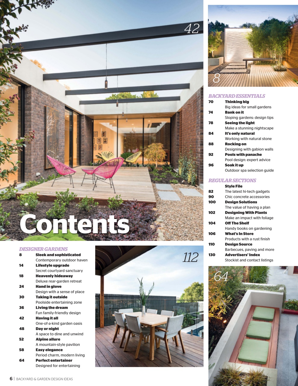 Backyard & Outdoor Living Preview Pages