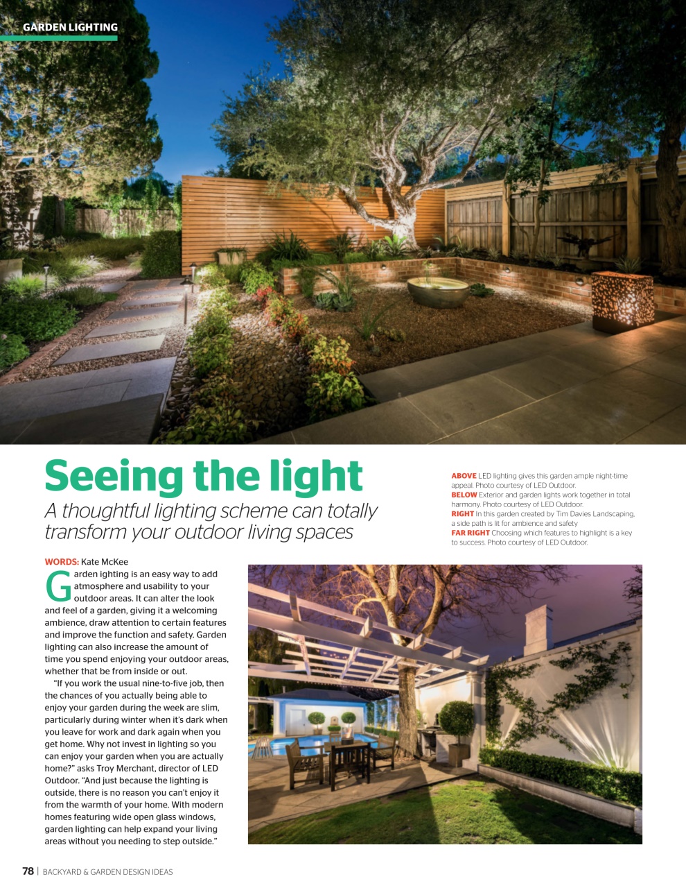 Backyard & Outdoor Living Preview Pages