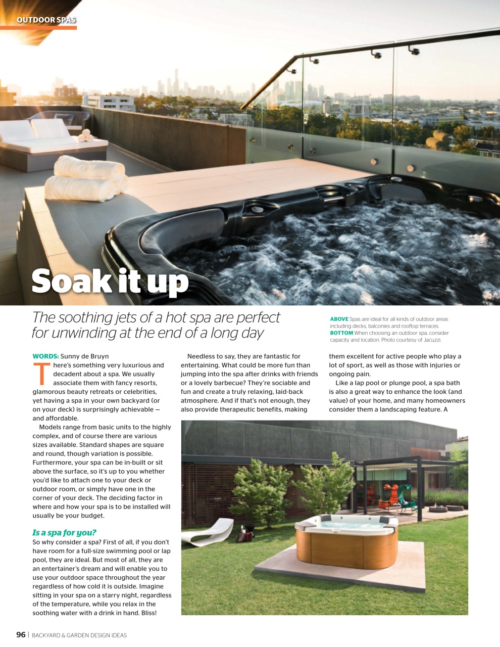 Backyard & Outdoor Living Preview Pages