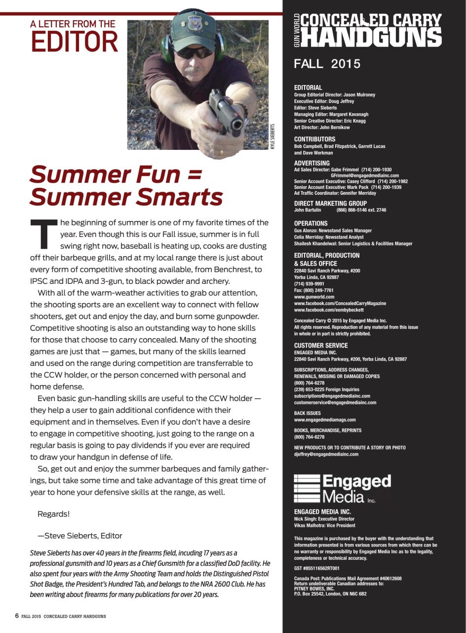 Concealed Carry Handguns Preview Pages