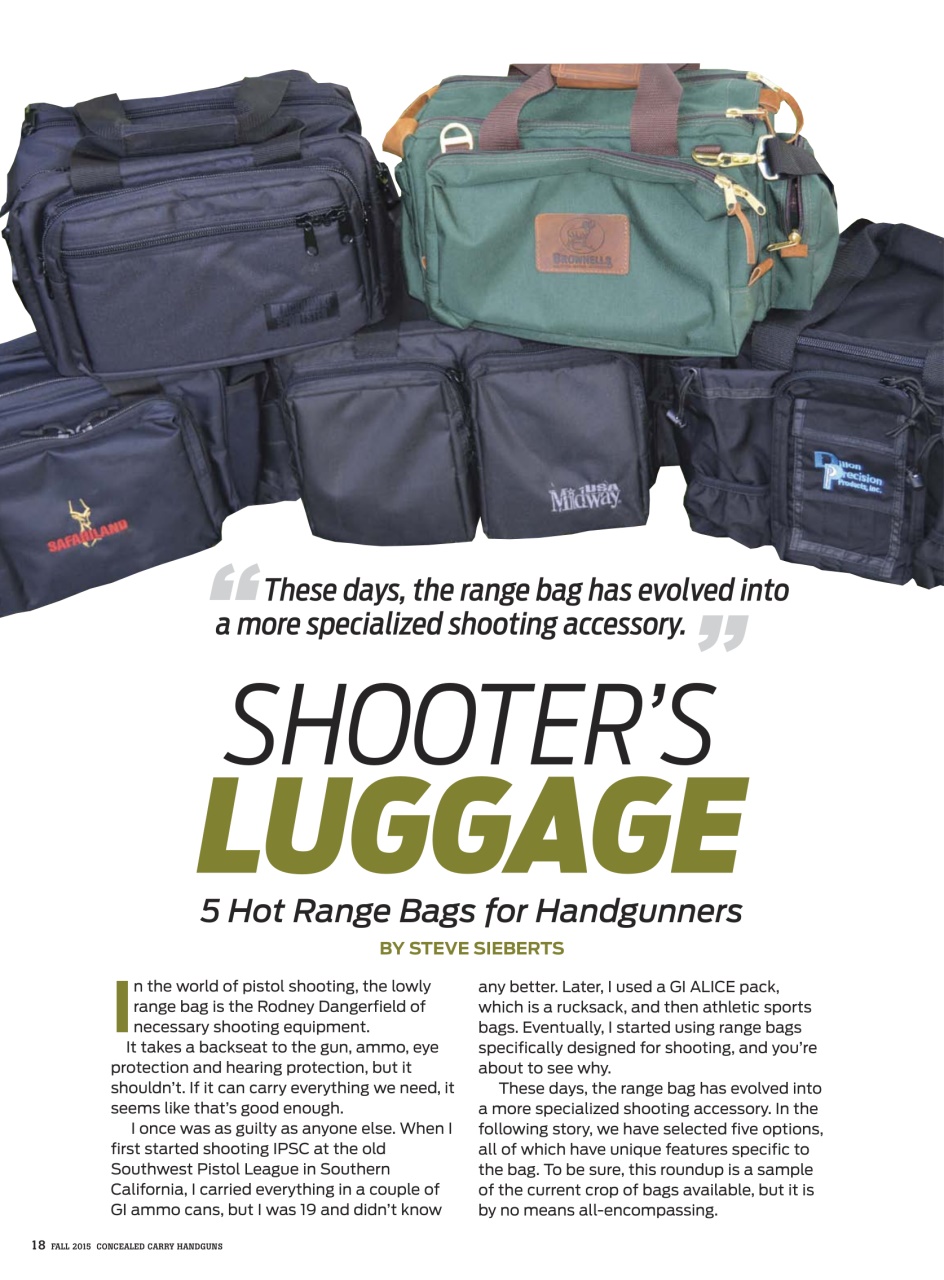 Concealed Carry Handguns Preview Pages