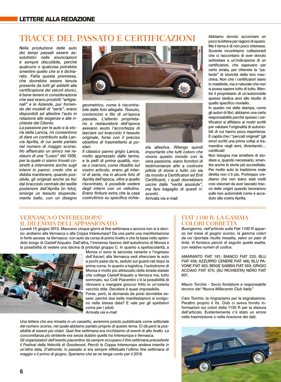 Automobilismo d'Epoca Preview Pages