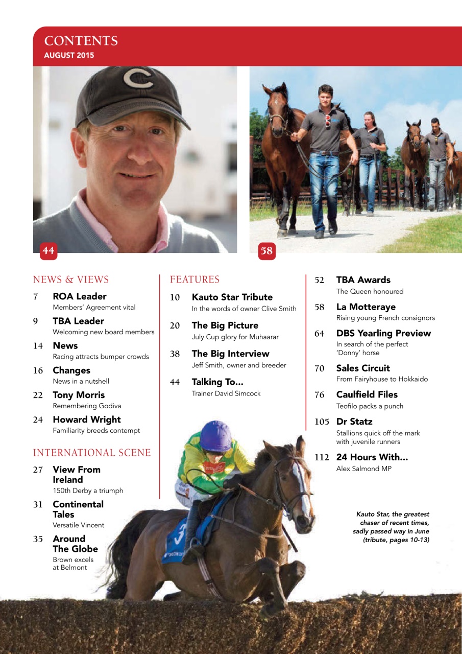 The Owner Breeder Preview Pages