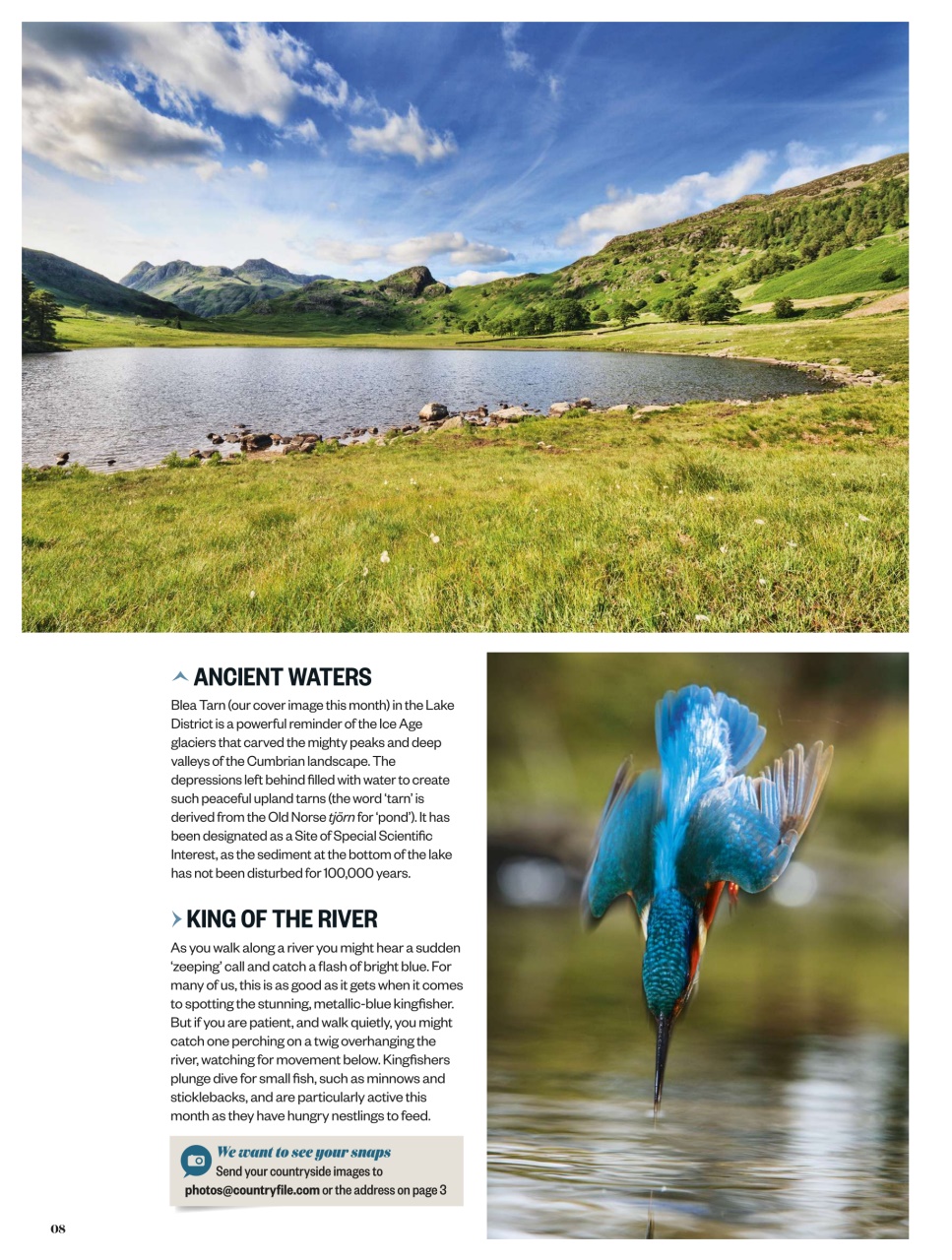 BBC Countryfile Magazine Preview Pages