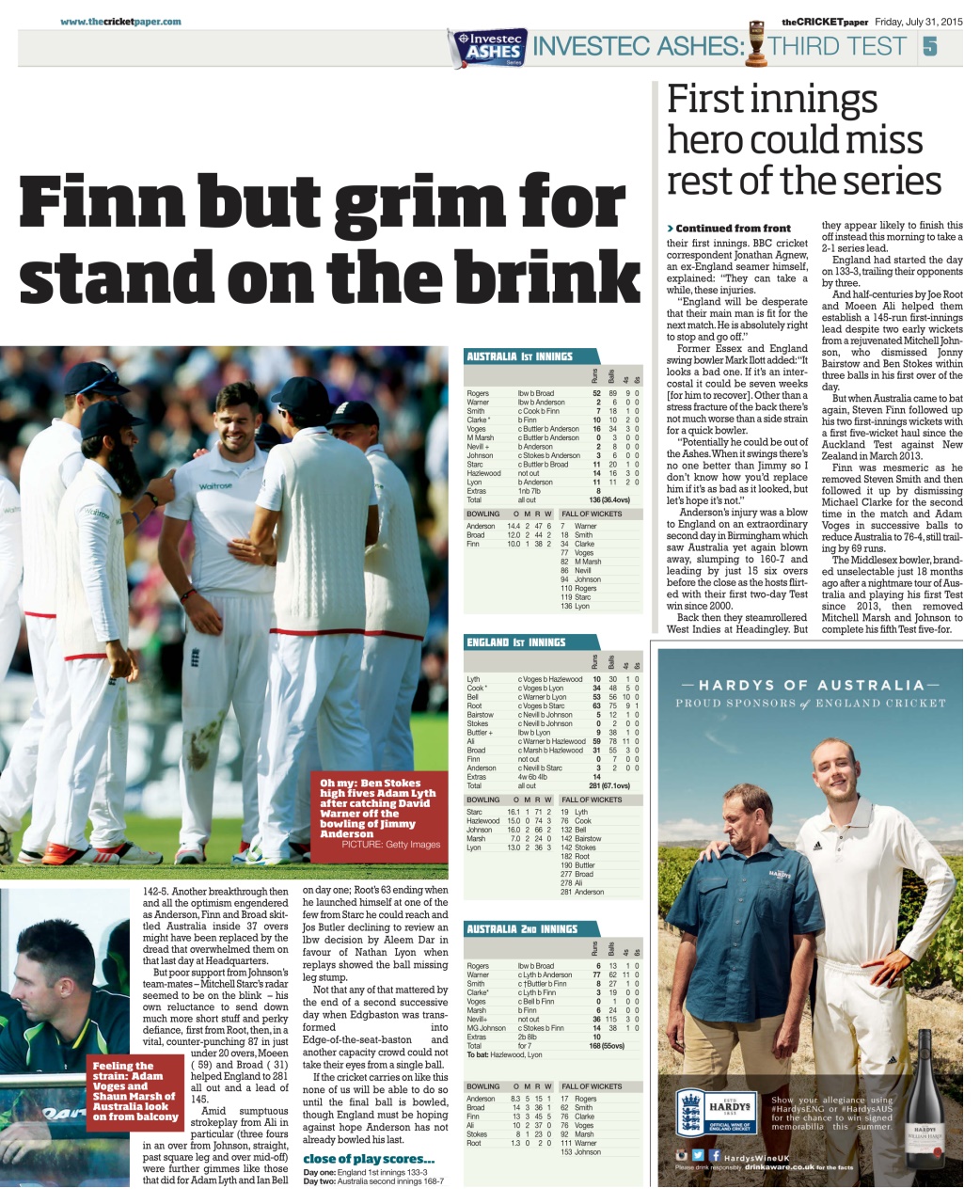 The Cricket Paper Preview Pages