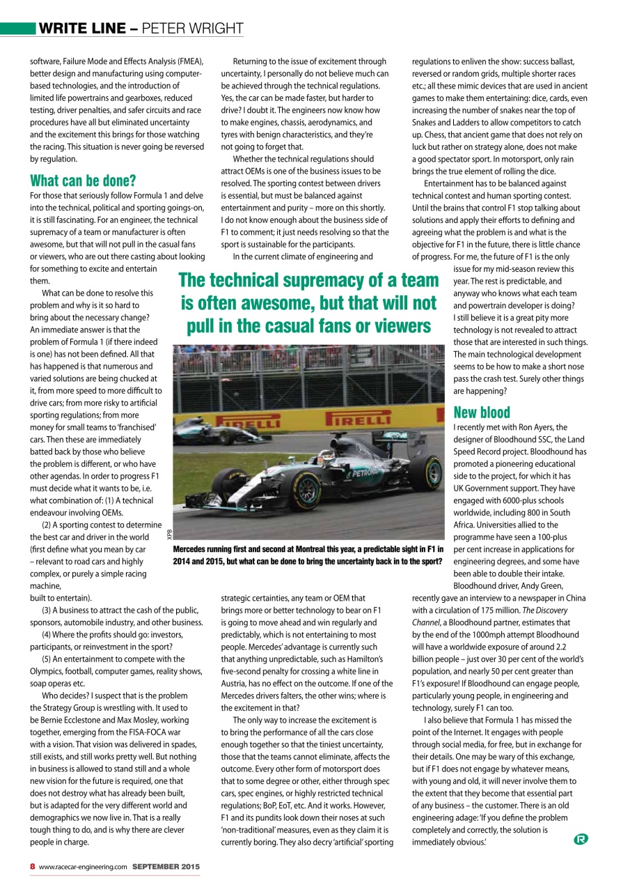 Racecar Engineering Preview Pages