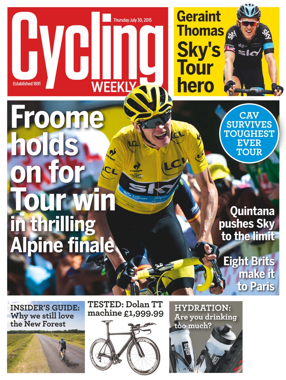 Cycling Weekly Preview Pages