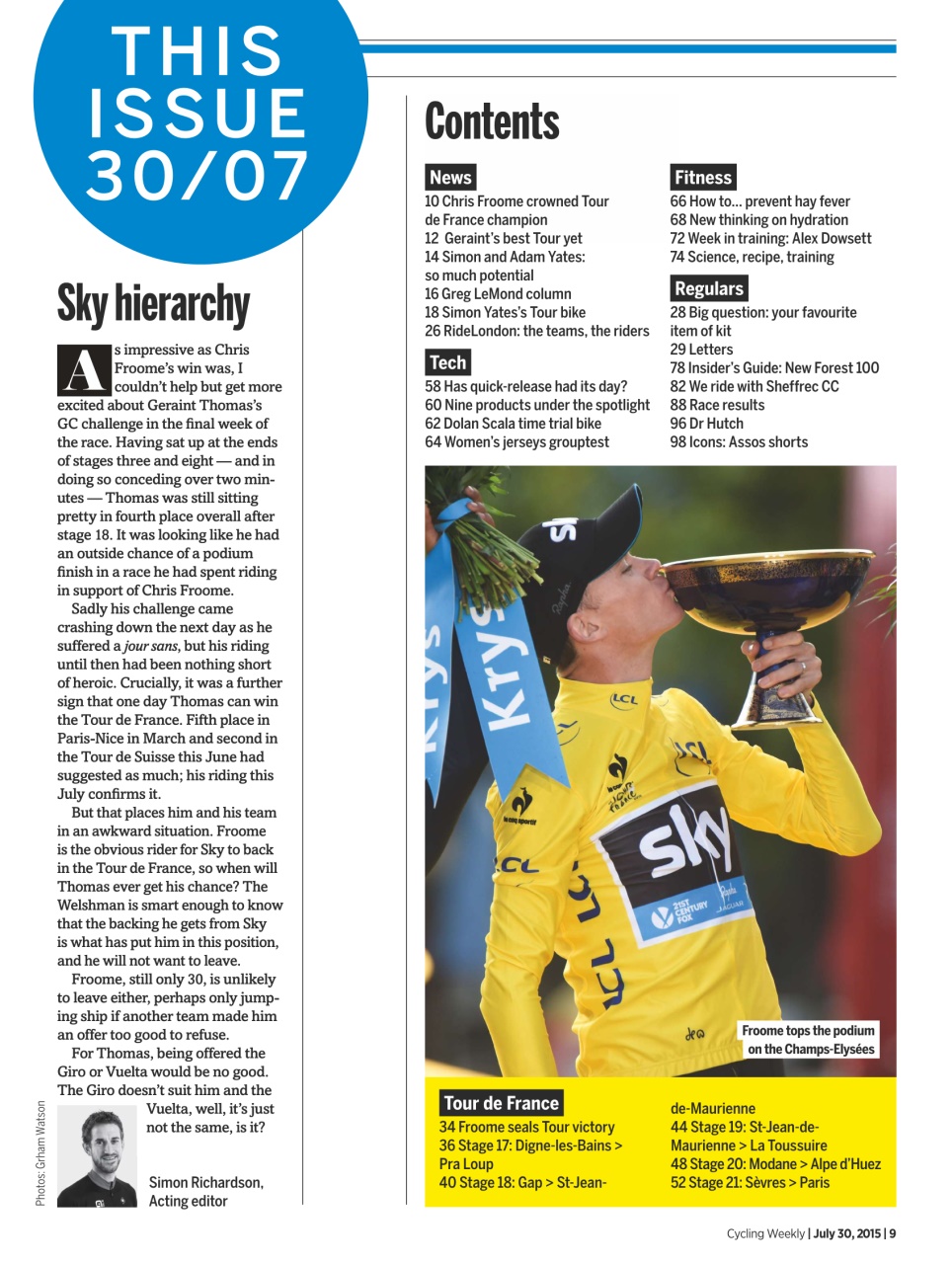 Cycling Weekly Preview Pages