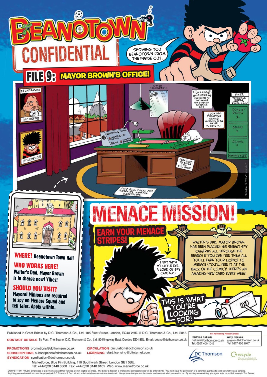 Beano Preview Pages