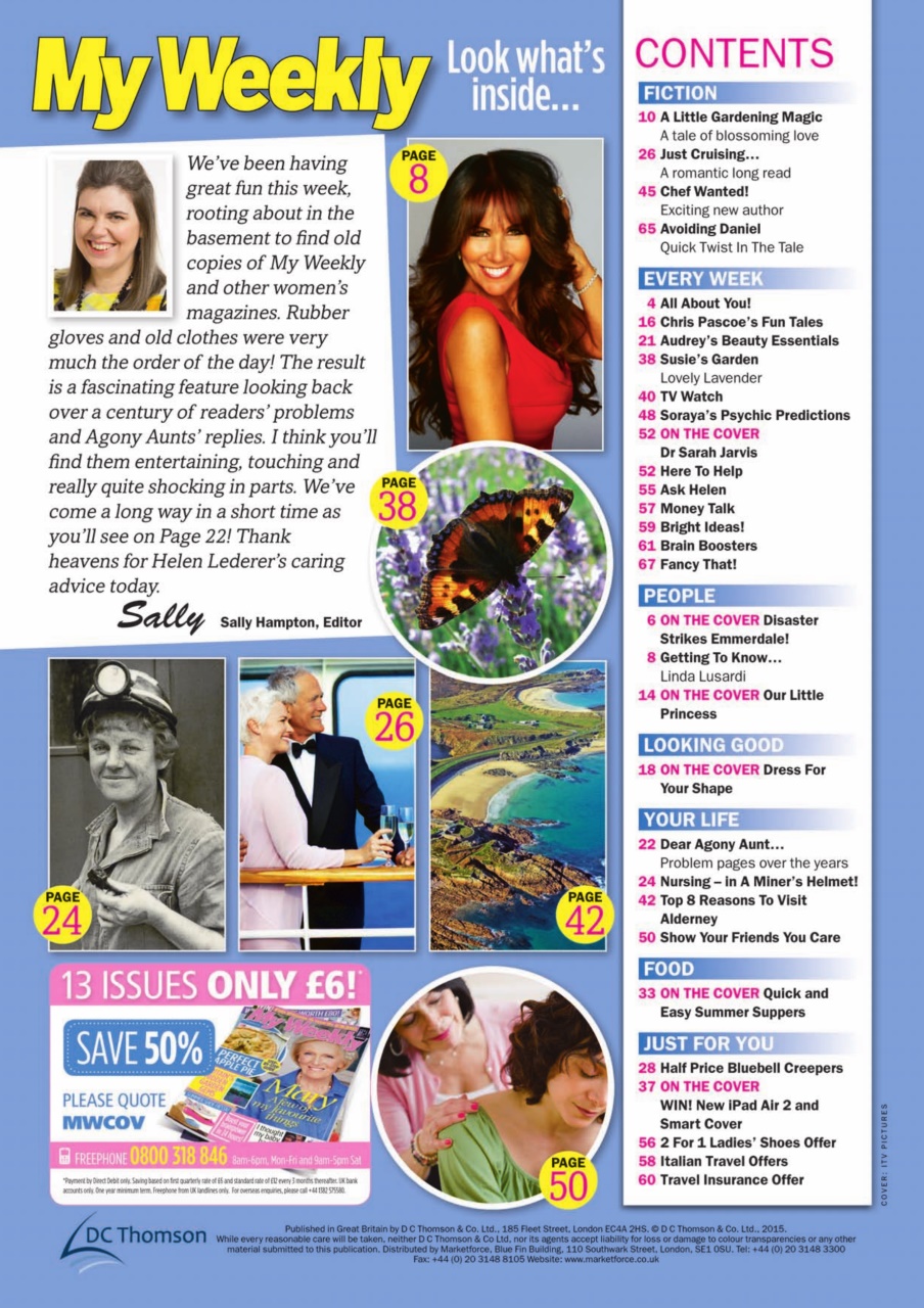 My Weekly Preview Pages