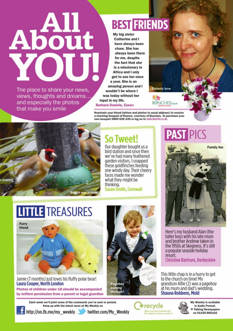 My Weekly Preview Pages