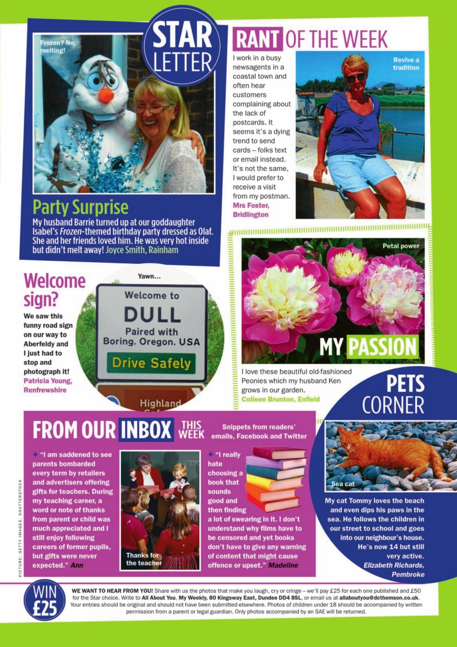 My Weekly Preview Pages