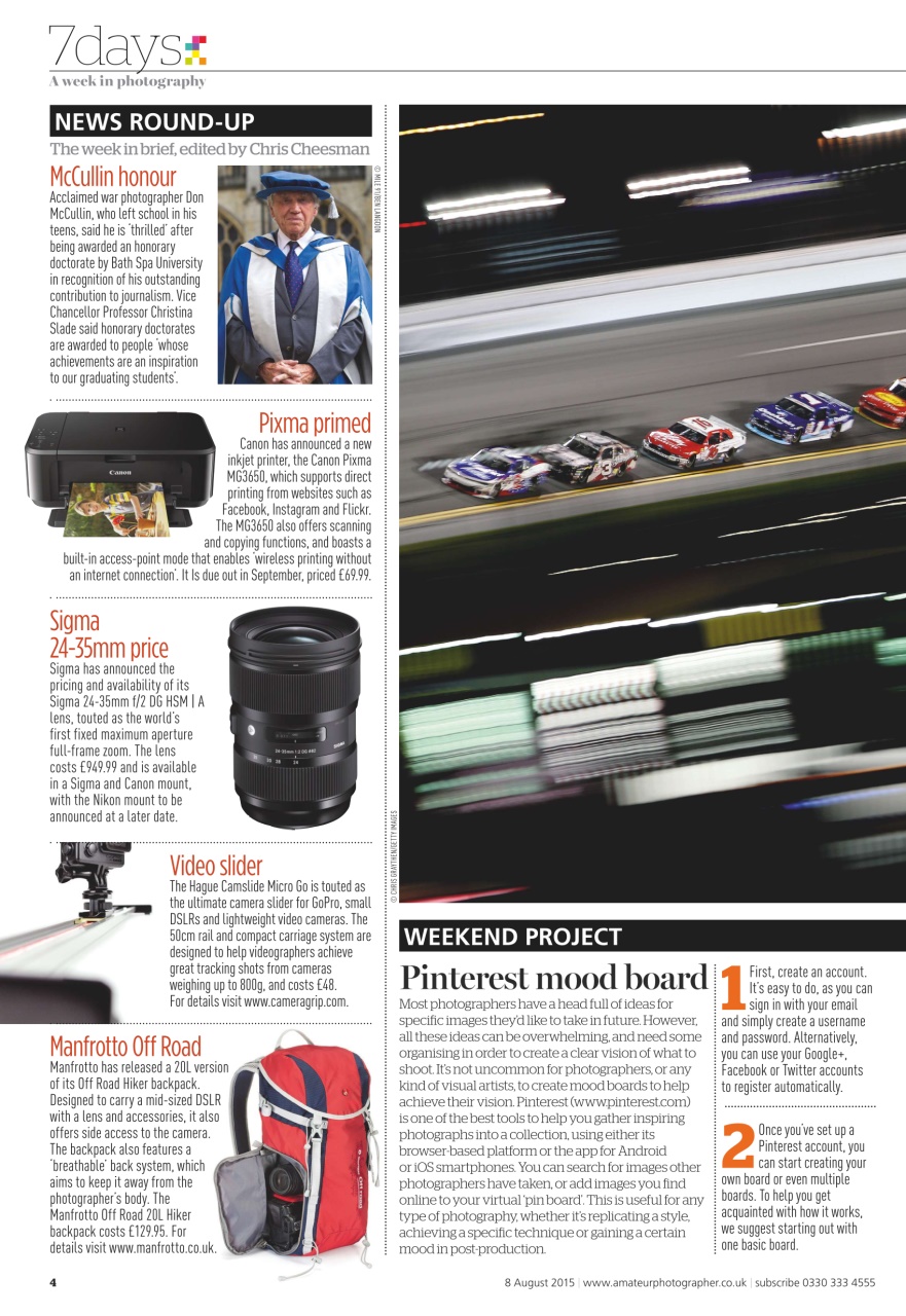 Amateur Photographer Preview Pages