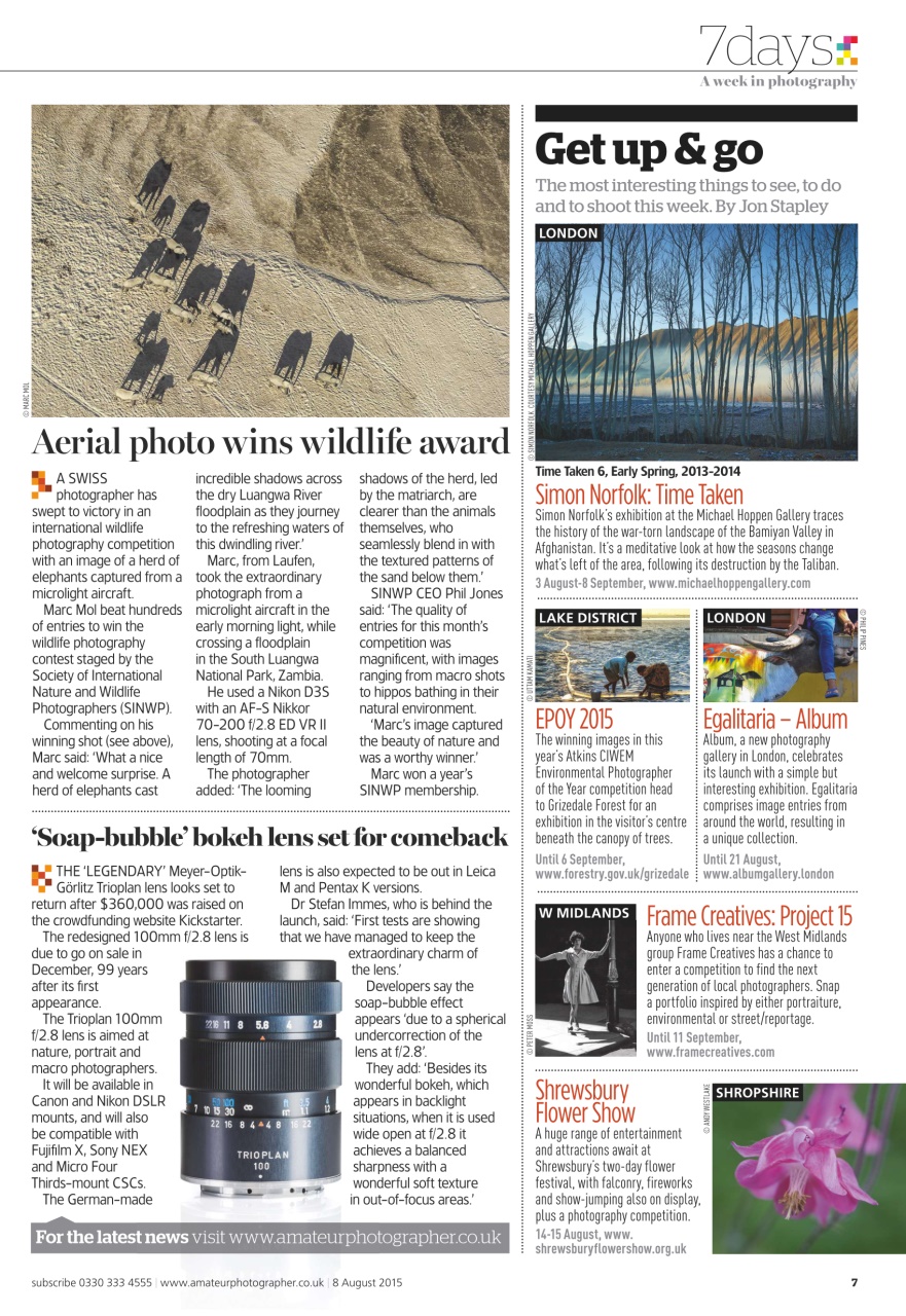 Amateur Photographer Preview Pages