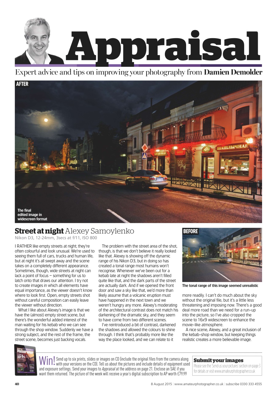 Amateur Photographer Preview Pages
