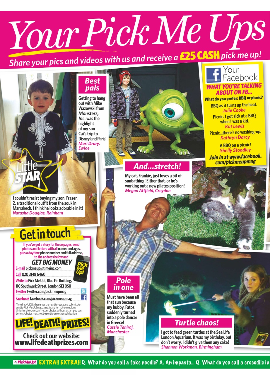 Pick Me Up Preview Pages