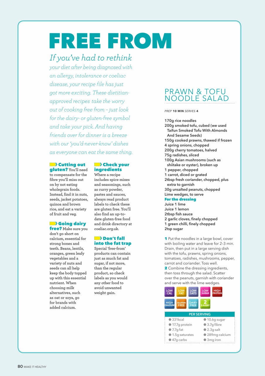 Healthy Food Guide Preview Pages