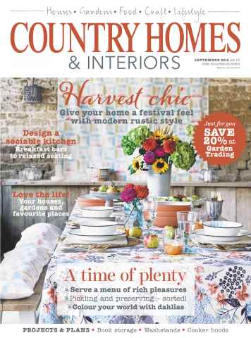 Country Homes & Interiors issue September 2015