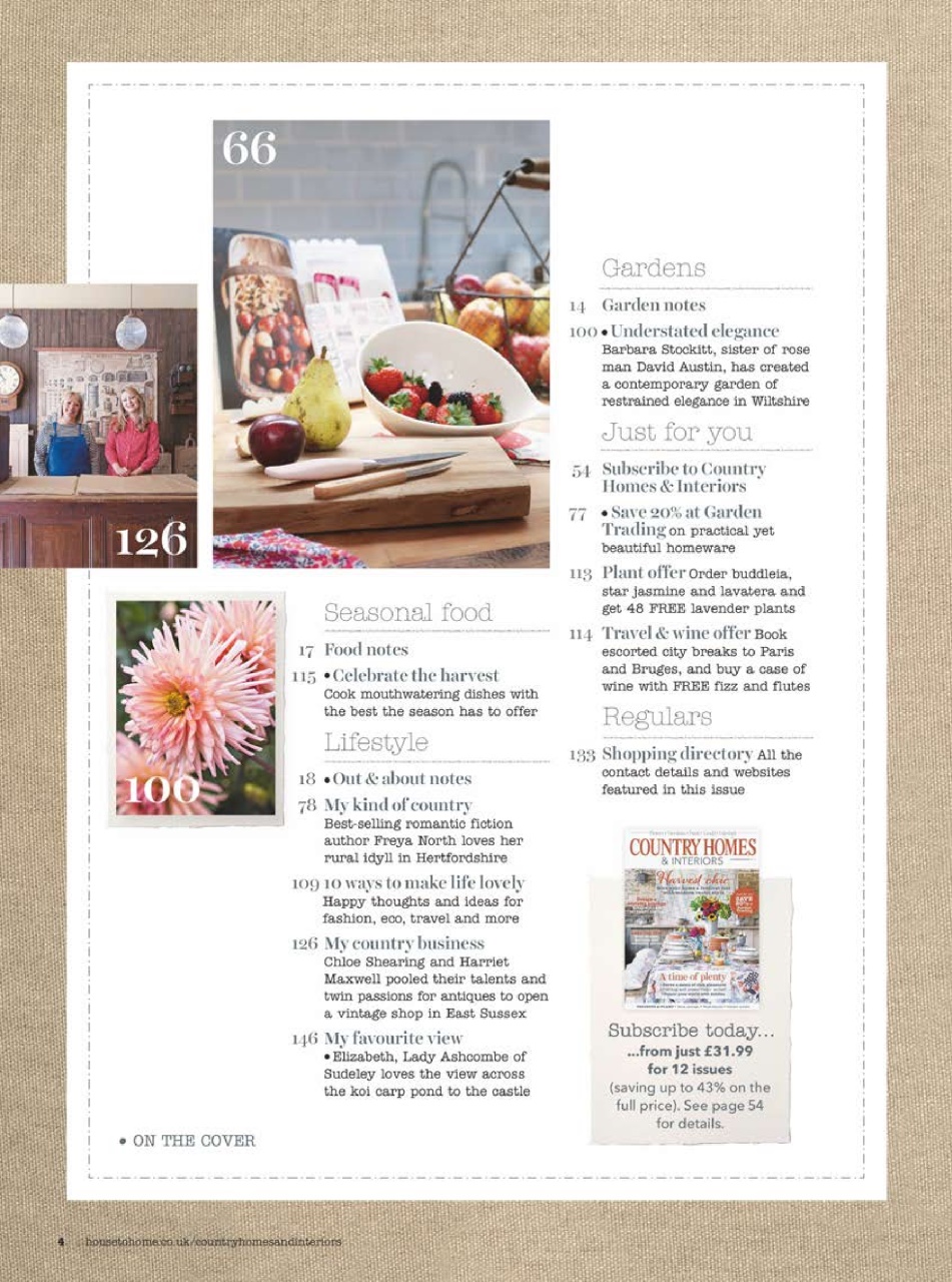 Country Homes & Interiors Preview Pages