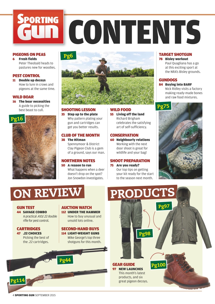 Sporting Gun Preview Pages