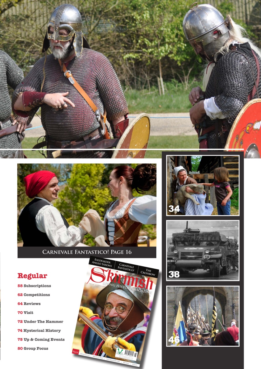 Skirmish Living History Preview Pages