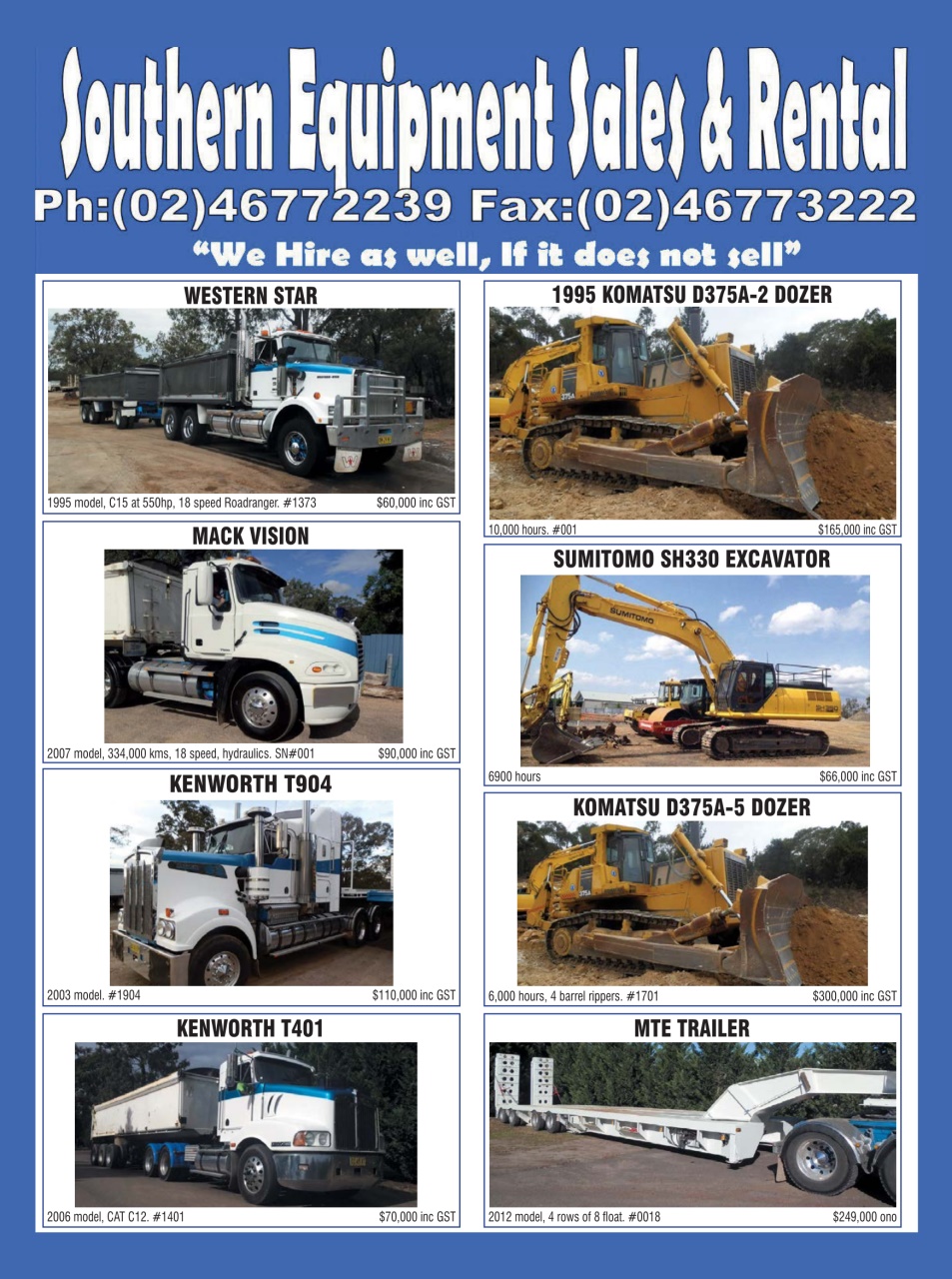 JUST TRUCKS Preview Pages