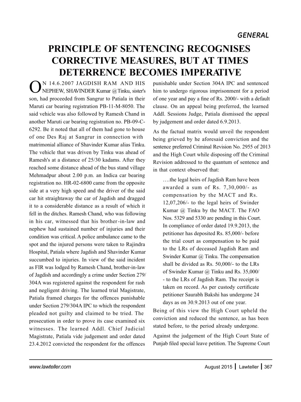 Lawteller – A Legal Awareness Magazine Preview Pages