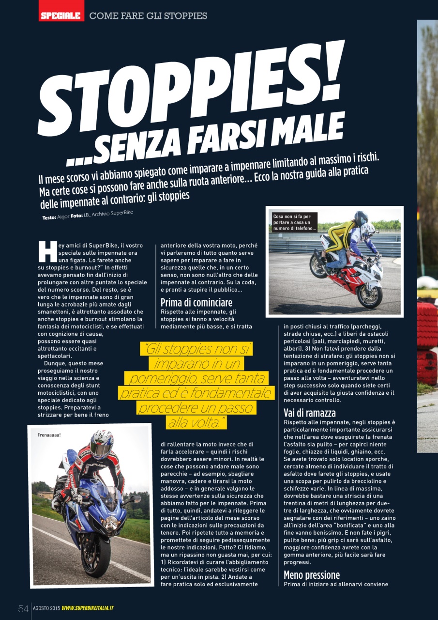 Superbike Italia Preview Pages
