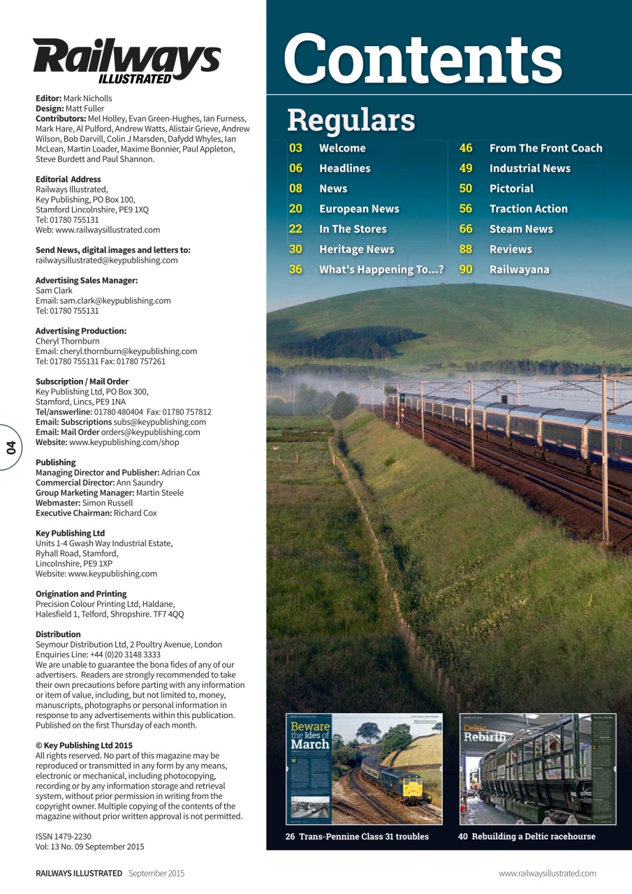 Railways Illustrated Preview Pages