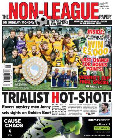 The Non-League Football Paper issue 2nd August 2015