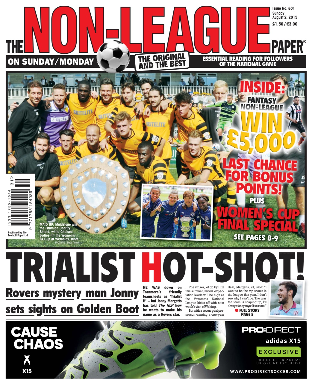 The Non-League Football Paper Preview Pages
